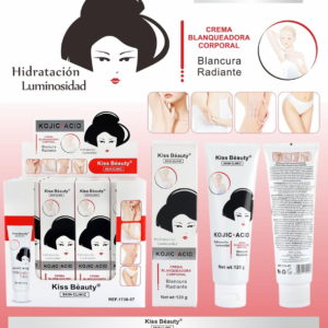 Crema blanqueadora corporal Coreana